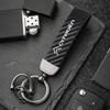 Carbon Fiber Leather Keyrings Car Keychain Accessories For C1 DS3 C2 C3 Vts C4 Saxo C4L C5 C6 C8 Xsara C3-XR Picasso