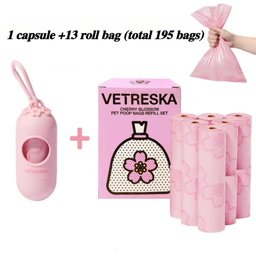 Potty Bag Outdoor Dog Walk Potty Set Strong Bearing Capacity Thickened Portable Garbage Bags Strong and Durable Pet Products