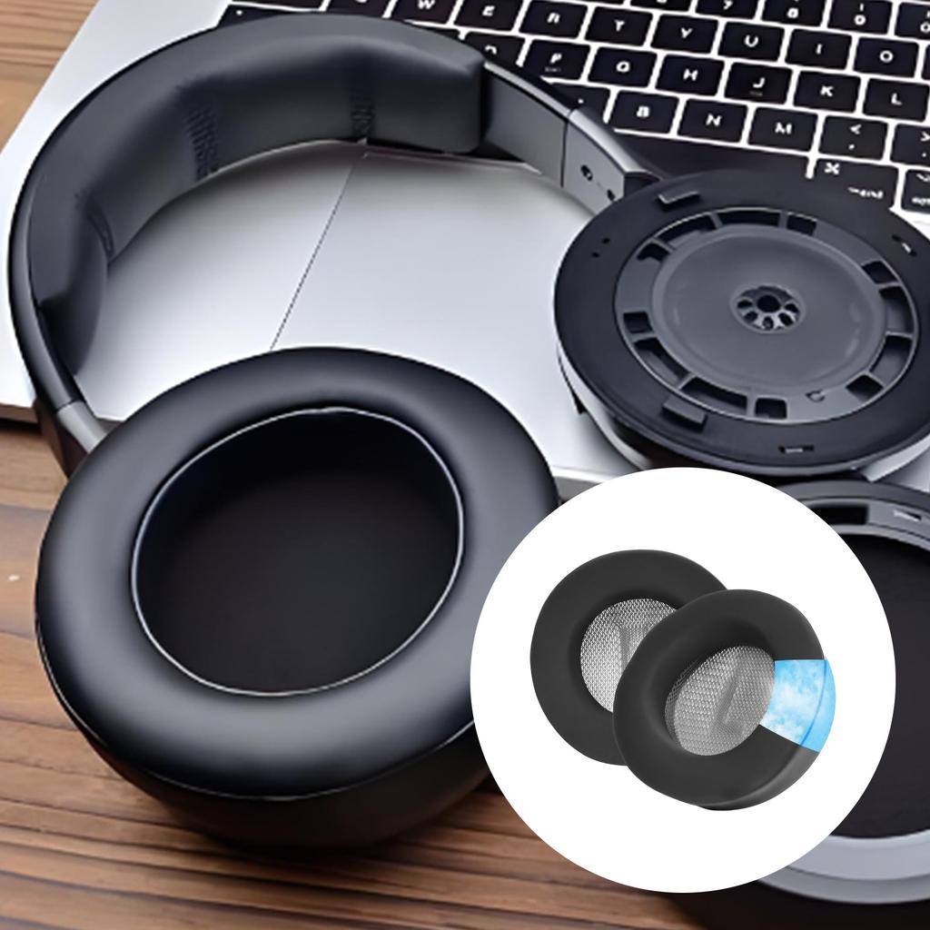 Thin Ice Feeling Earpads Compatible for VirtuosoMAX/VirtuosoPRO Headsets Earmuff Earcups Improved Airflow Design