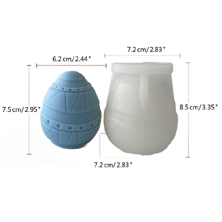 Osterkerze Silikonform für Kerze Seife Osterparty Gastgeschenk Geschenktütenfüller