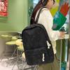 Schoolbag Backpack Ins Chinese Simple College Student High School Student Backpack Light National Style Large Capacity Junior High School Schoolbag 