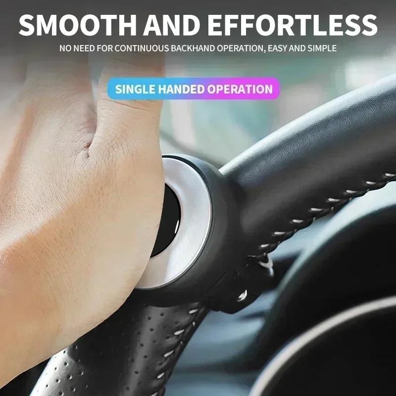 Hub Caps Car Steering Wheel Booster Grip Ball Turning Hand Control Spinner Knob 360 Degree For Renault koleos duster megane 3 lo