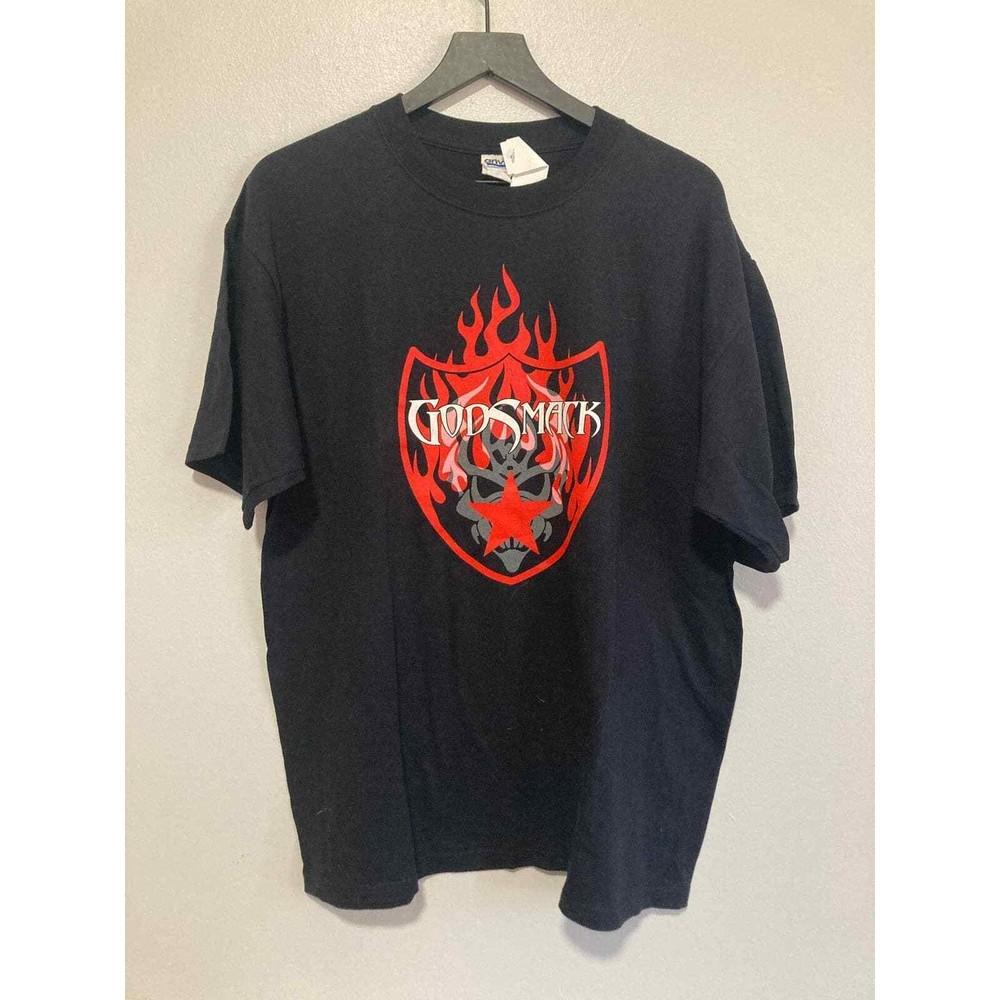 Godsmack shirt xl vintage 2000s 90s Rock Band Shirt Metal Grunge Tour Concert Unisex T-Shirt L
