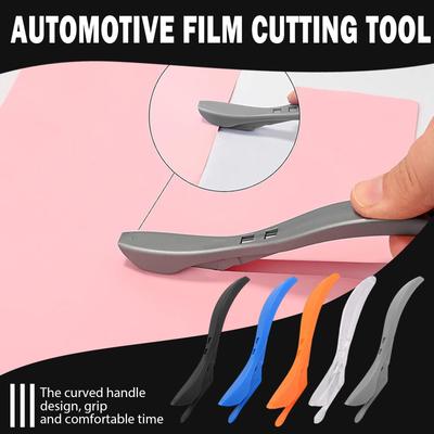 Wrapping Paper Cutter Paper Cutter Slider Vinyl Wrap Cutter Tool Safety Sliding Cutting Tool With Handle For Scrapbooking Christmas Wrap Roll Paper