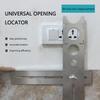 Hole Opener Locator 360 Degree Drill Guide Punch Locator Stainless Steel Precise Positioning for Tile Marble Glass Ceramic Floor