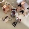 Unique Kitten Shaped Large Hair Claw Clip Ponytail Claw Kitten Hair Holder Barrettes Hair Adornment Hair Ornaments
