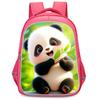 Panda Niedliche Schultasche Verschleißfest Großes Fassungsvermögen Wirbelsäulenschutz Und Anti-Buckel Schüler Party Must-Have Leichter Rucksack