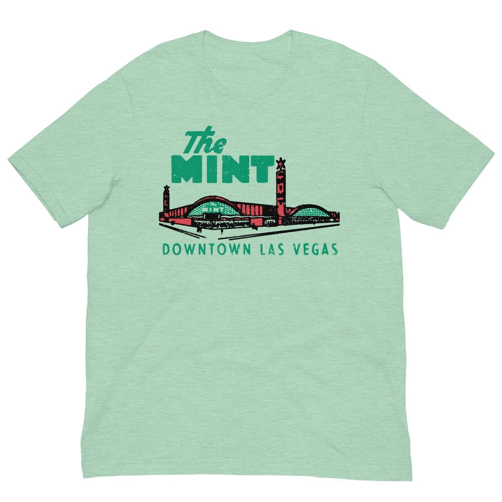 Las Vegas T Shirt Vintage Retro The Mint Casino Nevada Graphic Tee S