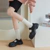 Socks Of The Same Pure Cotton Boneless Medium Tube Socks Sweat-Absorbing Deodorant Sports Cotton Solid Color Stacking Socks