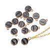 12Pcs/Lot 12 Constellations Charms Enamel Charms Letters Handmade Pendant for DIY Bracelet Necklace Pendants Jewelry Making