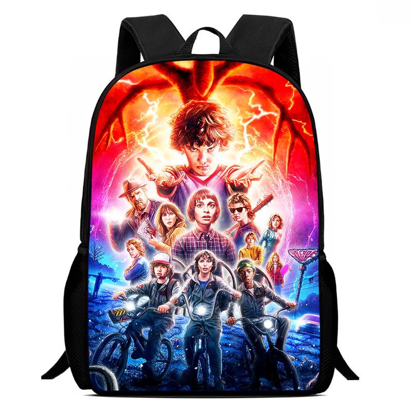 Monster Story Schoolbag High Definition Multi-Function Oxford Lightweight Backpack