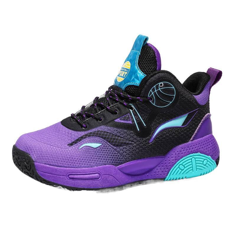 Boys' Sports Shoes 2025 Four Seasons New Girls Cool Breathable Shoes Medium Older Boys Trendy Fashion Basketball Shoes