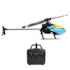 C129elicopter cu 4 Canale Flybarless Altitudine Fixă Aeronave cu Telecomandă Model Aero albastru