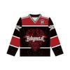 Maillots de Hockey Babymetal Unisexe Manches Longues Mode Streetwear Impression Motif Gothique Col en V Chemise de Sport Hommes Femmes Hauts Hip-Hop