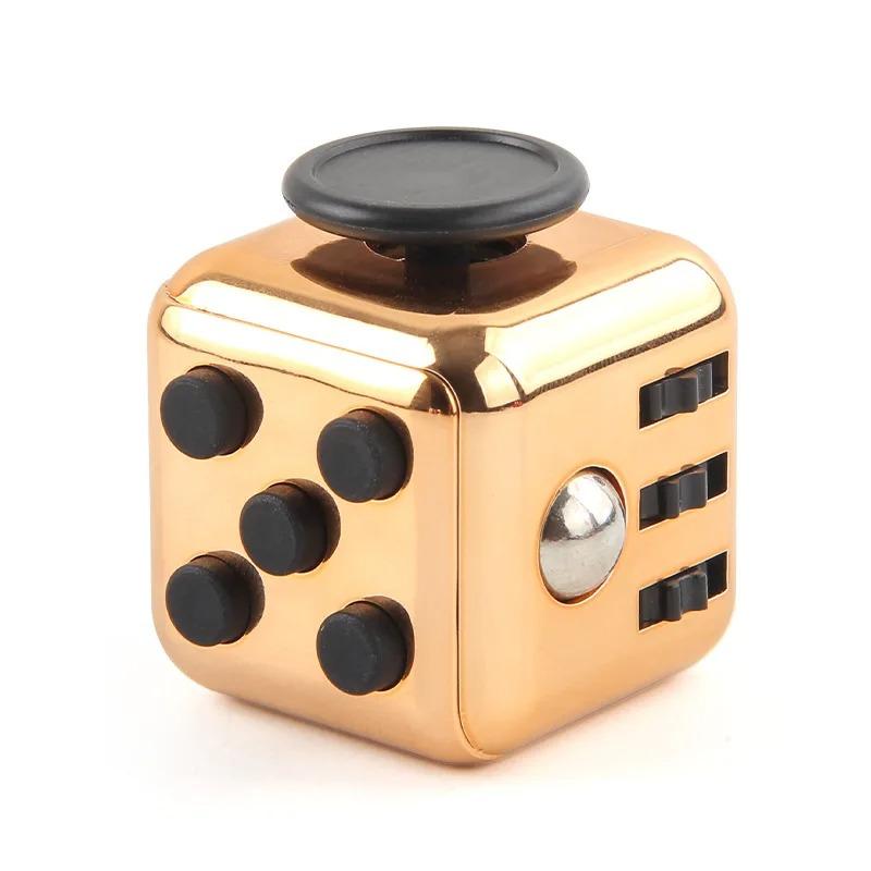 Dadi di decompressione Fidget colorati per liberare lo stress, l'autismo, l'ansia, alleviare lo stress dei bambini adulti, antistress, punta delle dita