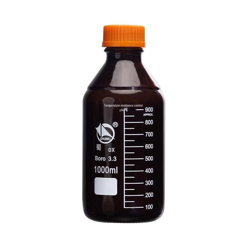 Borosilicate Glass Reagent Bottle with GL45 Screw Cap