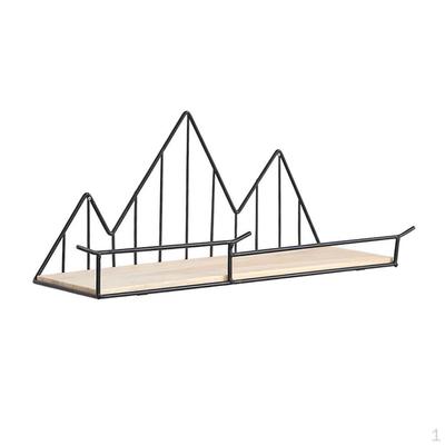 Espositore per scaffale per montaggio su rack montato per la decorazione domestica