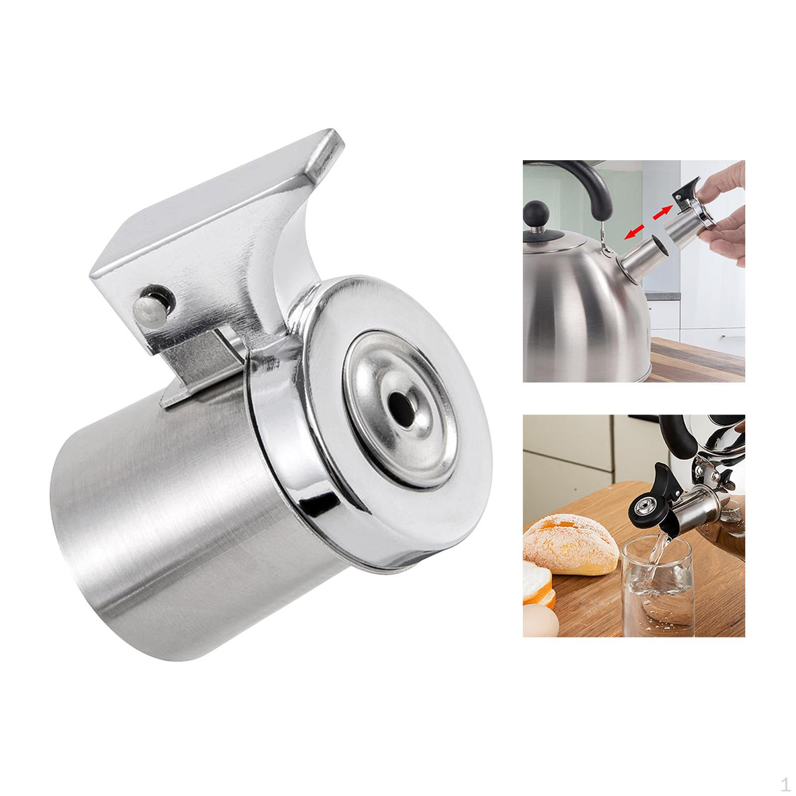 

Kettle Warning Accessory Spout Tip Boiling Water Equipment Teapot Stainless Steel 31.9mmx58mm