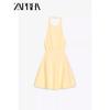 Zaprha 2025 New Arrival Wavy Style Width Ornaments Collar Short Dress Sexy Waist Trimming Small 2858777