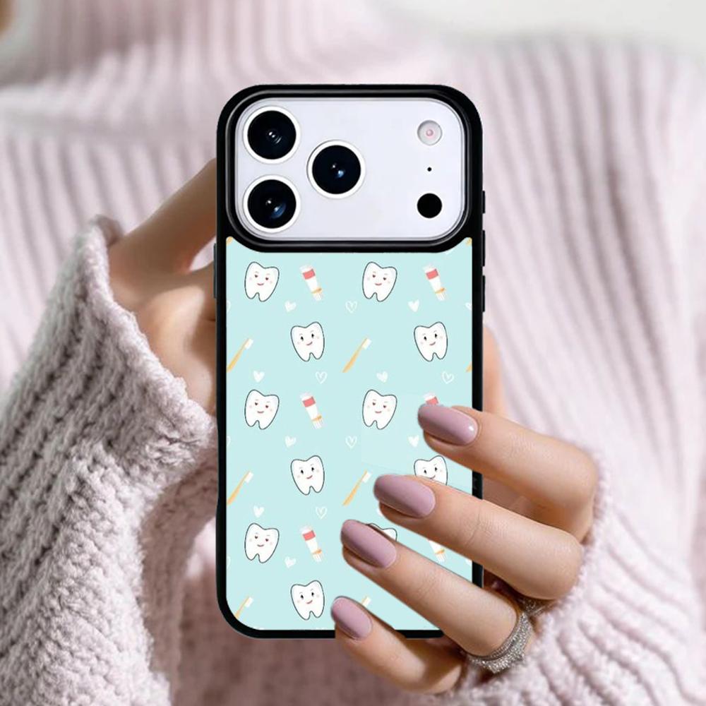Dental Definitions Tooth Phone Case For Apple iPhone 17 Air 16E 15 14 Plus 13 12 11 Pro Max Mini Funda Cover