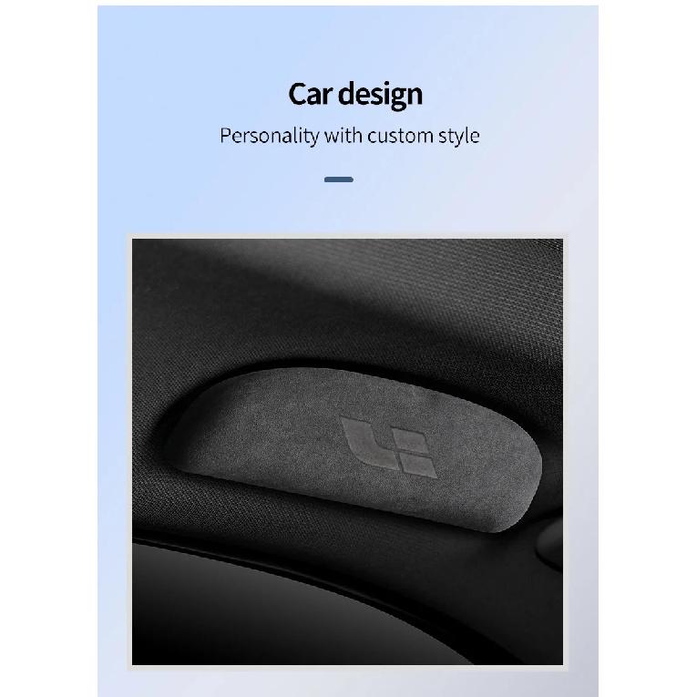 car eyewear case box sunglasses holder Alcantara suede For For LEADING IDEAL LiXiang L9 L8 L7 L6 ONE Glasses storage box