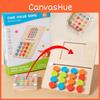 Ball Wooden Shaking Color Movement Puzzle Game For Kids Cognitive Development
