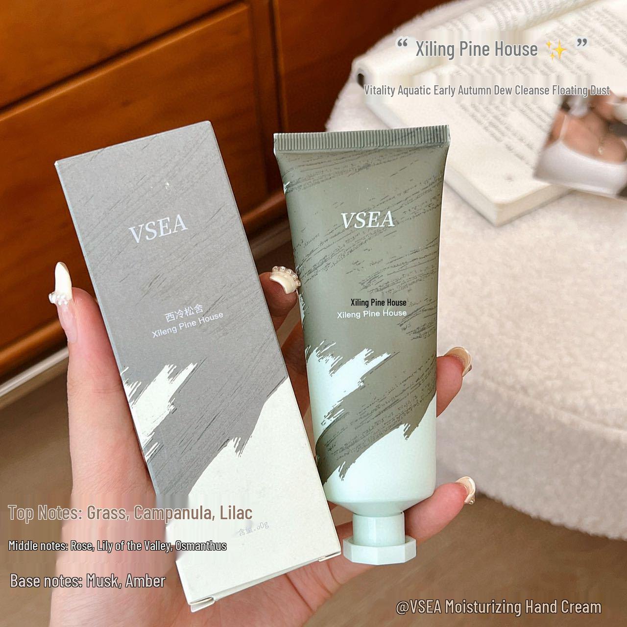 VSEA Vaseline Fragrant Hand Cream Gift Set - Moisturizing, Non-Greasy, Compact Size with Attractive Packaging