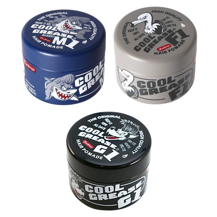 [Hanmoto Takao-do] Fine Cool Grease G1 210g – Unscented Pomade for Men & Women, Hair Grease, Barber Style, Black