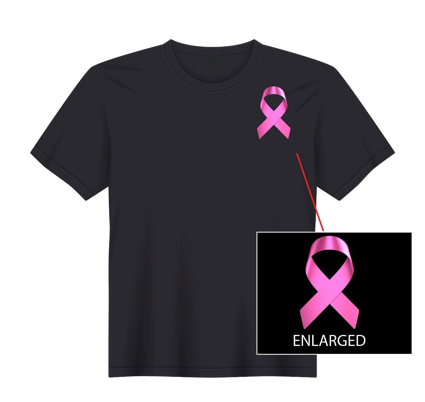 Pink Ribbon Breast Cancer Awareness Survivor T-Shirt NEW S, M, L, XL S