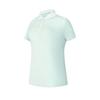 Classic Versatile Comfortable Short Sleeve Polo Shirt Women Tops A11W535110F-LB