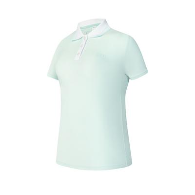 Polo Manches Courtes Classique Polyvalent Confortable Hauts pour Femmes A11W535110F-LB