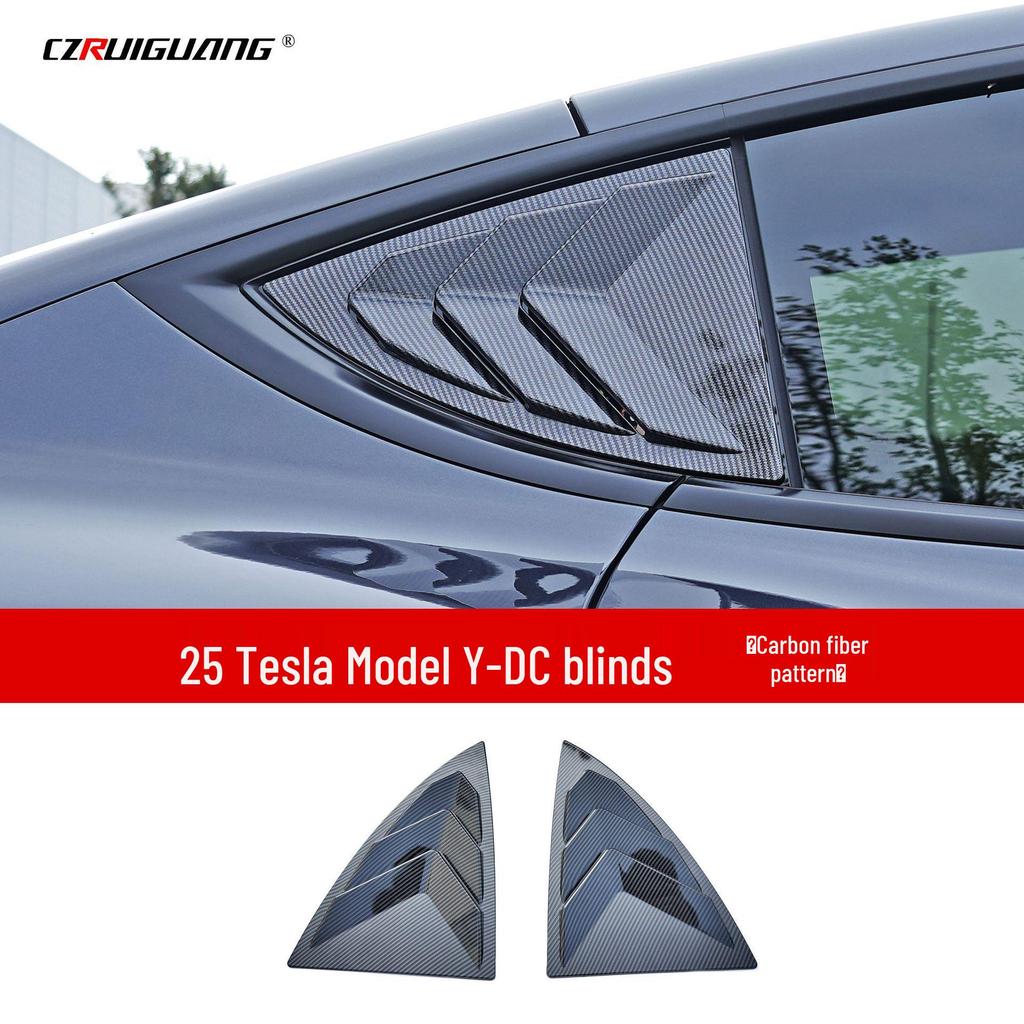Tesla Model Y 2025 Body Kit: Rear Spoiler, Front Lip, Side Skirts, Tail Wing, Rear Diffuser, and Lip Extensions