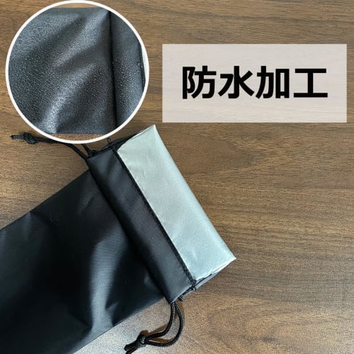 XILIWU Rubber Play Mat Bag/Case with Carrying Strap, 1 Piece, Water-Repellent, Compact, Stylish Storage (Waterproof Fabric, M (Fits 60x35cm))