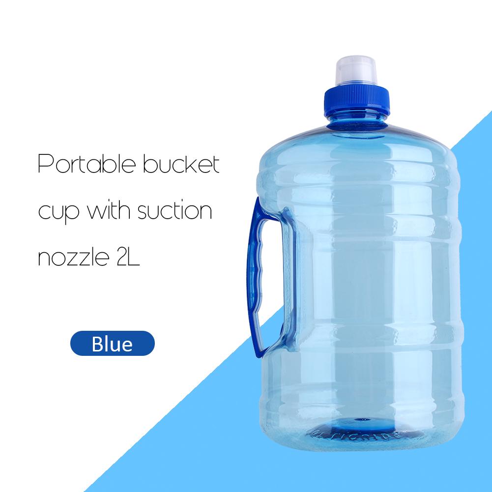 Buy 2L Sport Training Drink Water Bottle Kettle Cup With Handle Camping