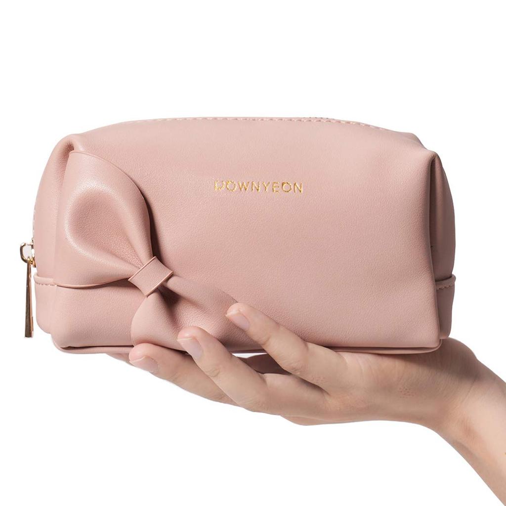 Rownyeon Makeup Lots of Cosmetic Korean Pencil Water Small Item Brush Pen Birthday Gift Pouch, Portable, Cute, Compact, Dividers, Pouch, Style,