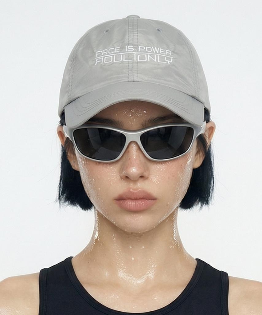 Eodeolteuonli Pip Running Nylon Ball Cap (Gray)