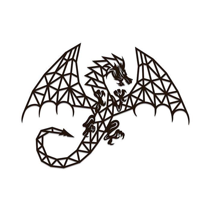 Puzzle mural en bois - Dragon 94,8 cm