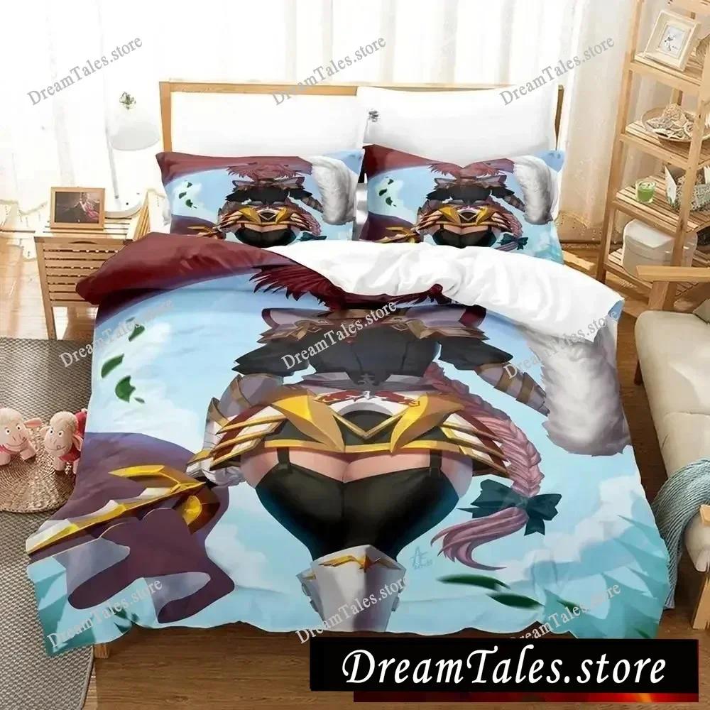 3D Printed Anime Fate - Astolfo Bedding Set Boys Girls Twin Queen Size Duvet Cover Pillowcase Bed Kids Adult Home Textileextile3