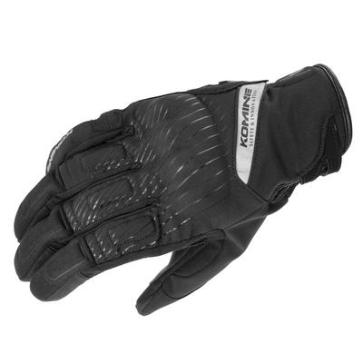 Luvas curtas de proteção para motocicleta de inverno 2XL pretas 06-840 GK-840