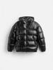 Herren Kapuzenjacke aus Baumwolle | Einfarbige Winter Freizeit Sportbekleidung - Hochwertiger Kälteschutz