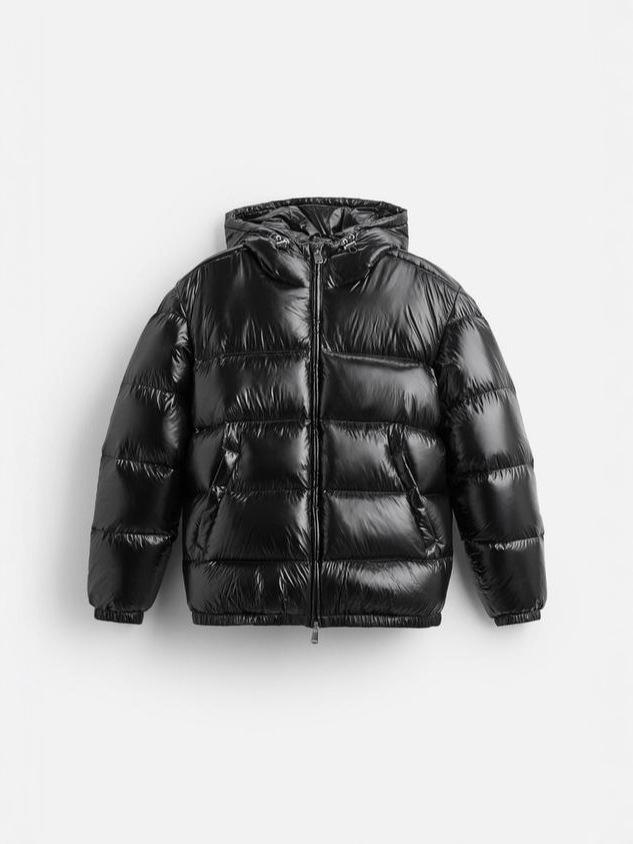 Herren Kapuzenjacke aus Baumwolle | Einfarbige Winter Freizeit Sportbekleidung - Hochwertiger Kälteschutz