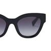 Miu Miu Logo Design Cat Eye Sunglasses Women sunglasses Black SMU01YF-1AB5D1