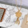 1PCS Traditional Sarong Gold Color Belt Vintage Jewelry Buckle Belt Necklace For Woman Dress Decoration