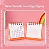 2026-2026 Mini Calendar Small Cute Cartoon Desk Calendar For Student Planner Coil Calendar Desktop Decoration Office Stationery