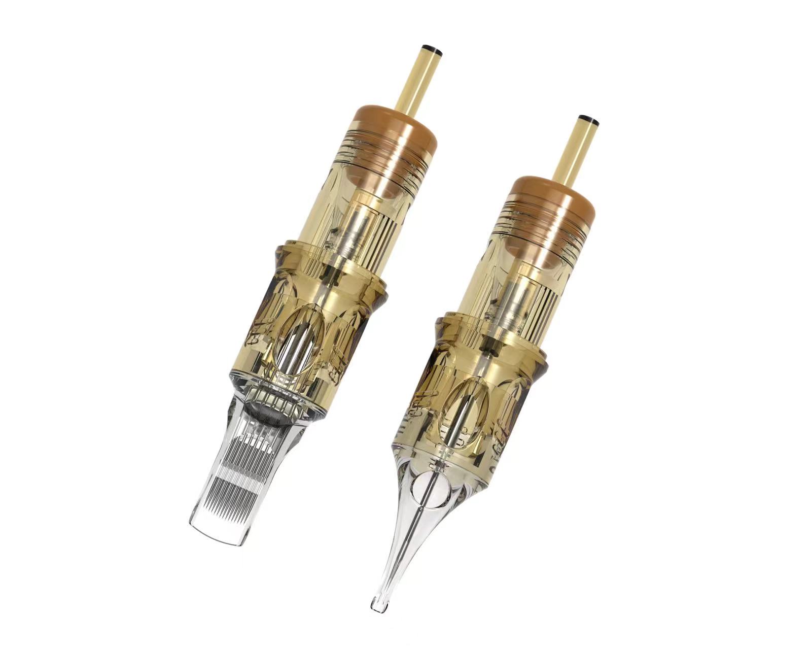 Assorted Tattoo Needles Tattoos Membrane Machine Makeup Cartridge Needle 1201RLLT золотой