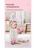 Aipinqi Pink Hand-Crank Newborn Plush Doll Rattle (0-1 Year)