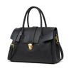 2024 Autumn/Winter Women's Retro Leather Large Capacity Commuting Tote Briefcase