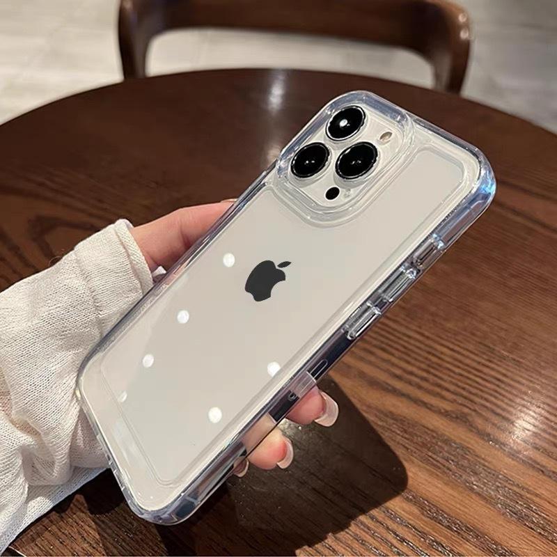 Fashionable and Suitable for Iphone13promax, Transparent IPhone 12 Phone Case 14 Full Cover 11 Anti-drop Protective Case
