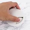 6pcs Desk Grommet White 3 Inch ABS Plastic Round Desk Cord Hole Cover for Home Office Table