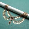 Waist Chain with Double-Layer Design Adjustable Buckle Golden Coin Tassel Decoration Waist Jewelry Belly Dance Waist Chain